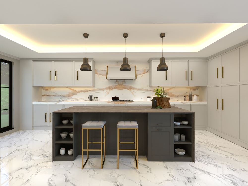 Rahasia Dapur Cantik dengan Desain Simple Luxury